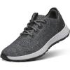 image:imageAllbirds Mens Wool Runner NZ Waterproof Comfortable Everyday Weatherproof SneakersDark Grey Light Grey Sole