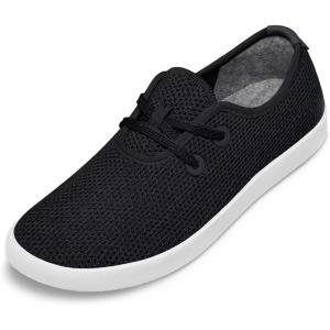 image:imageAllbirds Mens Tree Skipper Casual SneakersJet Black White Sole