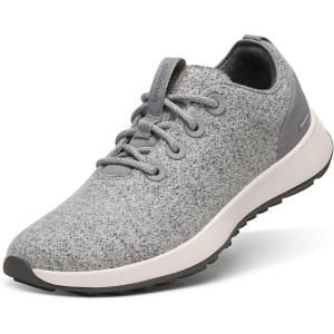 image:imageAllbirds Mens Wool Runner NZ Waterproof Comfortable Everyday Weatherproof SneakersMedium Grey Natural White Sole