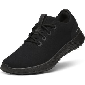 image:imageAllbirds Mens Wool Runner NZ Waterproof Comfortable Everyday Weatherproof SneakersNatural Black Natural Black Sole