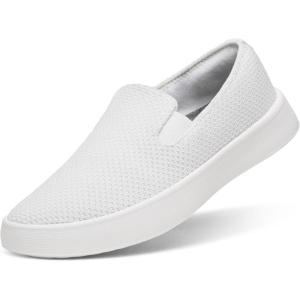 image:imageAllbirds Womens Cruiser Slip On Shoe Breathable Comfortable Sneaker for Everyday WearBlizzard Blizzard Sole