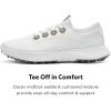 image:imageAllbirds Mens Golf Dasher Lightweight Golf Sneaker ShoesBlizzard  Medium Grey Blizzard Sole
