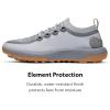 image:imageAllbirds Mens Trail Runner Breathable All Traction Hiking ShoesMedium Grey Rugged Khaki Sole