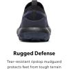 image:imageAllbirds Mens Trail Runner Breathable All Traction Hiking ShoesTrue Navy  Hazy Indigo Natural Black Sole