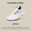 image:imageAllbirds Mens Tree Dasher 2 Utility TrailReady Active SneakerBlizzard  Deep Navy Natural White Sole