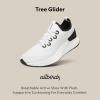 image:imageAllbirds Mens Tree Glider Everyday Active SneakersBlizzard Natural Black Blizzard Sole