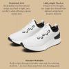 image:imageAllbirds Mens Tree Glider Everyday Active SneakersBlizzard Natural Black Blizzard Sole