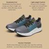 image:imageAllbirds Mens Tree Glider Everyday Active SneakersStormy Grey Multi Blizzard Sole