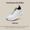 image:imageAllbirds Mens Tree Runner Go Utility Rugged Everyday SneakerBlizzard  Hazy Pine Natural White Sole
