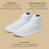 image:imageAllbirds Mens Tree Topper Lightweight HighTop Sneaker Breathable Everyday Casual ShoesBlizzard Blizzard Sole