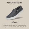 image:imageAllbirds Mens Wool Cruiser SlipOn Comfortable Everyday Sneaker Easy OnOff Walking ShoesDark Grey Light Grey Sole