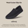 image:imageAllbirds Mens Wool Cruiser SlipOn Comfortable Everyday Sneaker Easy OnOff Walking ShoesNatural Black Natural Black Sole