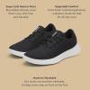 image:imageAllbirds Mens Wool Runner Go Breathable Merino Wool SneakersNatural Black Blizzard Sole