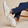 image:imageAllbirds Mens Wool Runner Go Breathable Merino Wool SneakersNatural Black Blizzard Sole
