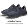 image:imageAllbirds Mens Wool Runner Mizzle WaterRepellent Breathable Casual Walking Sneakers Made with EcoFriendly Merino WoolNatural Black Natural Black Sole