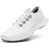 image:imageAllbirds Mens Golf Dasher Lightweight Golf Sneaker ShoesBlizzard  Medium Grey Blizzard Sole
