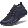 image:imageAllbirds Mens Trail Runner Breathable All Traction Hiking ShoesTrue Navy  Hazy Indigo Natural Black Sole