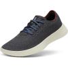 image:imageAllbirds Mens Wool Runner Go Breathable Merino Wool SneakersDark GreyThunder Red Arid Beige