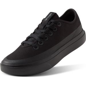 image:imageAllbirds Mens Canvas Piper Everyday Court SneakersNatural Black Natural Black Sole