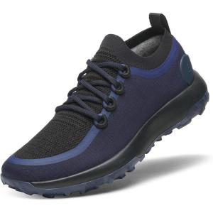 image:imageAllbirds Mens Trail Runner Breathable All Traction Hiking ShoesTrue Navy  Hazy Indigo Natural Black Sole