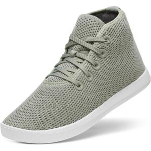 image:imageAllbirds Mens Tree Topper Lightweight HighTop Sneaker Breathable Everyday Casual ShoesHazy Pine Blizzard Sole