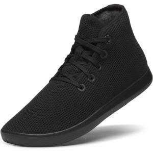 image:imageAllbirds Mens Tree Topper Lightweight HighTop Sneaker Breathable Everyday Casual ShoesNatural Black Natural Black Sole