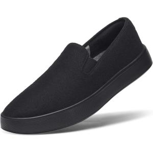 image:imageAllbirds Mens Wool Cruiser SlipOn Comfortable Everyday Sneaker Easy OnOff Walking ShoesNatural Black Natural Black Sole