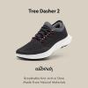image:imageAllbirds Mens Tree Dasher 2 Active Running amp Walking SneakersNatural Black  Bloom Coral Blizzard Sole