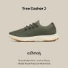 image:imageAllbirds Mens Tree Dasher 2 Active Running amp Walking SneakersThunder Green Stony Cream