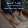 image:imageAllbirds Mens Tree Lounger Everyday SlipOn Sneakers Machine Washable Shoe Made with Natural MaterialsMist White Sole