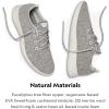 image:imageAllbirds Mens Wool Runner Everyday Sneakers Machine Washable Shoe Made with Natural MaterialsDapple Grey Cream Sole