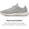 image:imageAllbirds Mens Wool Runner Everyday Sneakers Machine Washable Shoe Made with Natural MaterialsDapple Grey Cream Sole