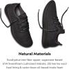 image:imageAllbirds Mens Wool Runner Everyday Sneakers Machine Washable Shoe Made with Natural MaterialsNatural Black Black Sole