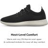 image:imageAllbirds Mens Wool Runner Everyday Sneakers Machine Washable Shoe Made with Natural MaterialsTrue Black Cream Sole