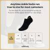 image:imageAllbirds Unisex Anytime Ankle Sock Organic Cotton Breathable Cushioned Socks for Men amp WomenNatural Black