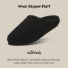 image:imageAllbirds Unisex Wool SlipperNatural Black Natural Black Sole  Fluff