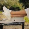 image:imageAllbirds Womens Canvas Piper Everyday Court SneakersBlizzard Blizzard Sole