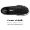image:imageAllbirds Womens Canvas Piper Everyday Court SneakersNatural Black Blizzard Sole