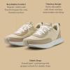 image:imageAllbirds Womens Courier Lightweight RetroInspired Everyday SneakerStony Cream  Rugged Beige Natural White Sole