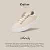 image:imageAllbirds Womens Cruiser Lightweight Walking Court Sneaker ShoesNatural White  Taupe Blush Blizzard Sole