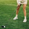 image:imageAllbirds Womens Golf Dasher Lightweight Golf Sneaker ShoesNatural Black  Dark Grey Blizzard Sole