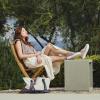 image:imageAllbirds Womens Lounger Lift SlipOn Platform Sneaker Everyday Casual ShoesDeep Navy Blizzard Sole