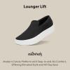 image:imageAllbirds Womens Lounger Lift SlipOn Platform Sneaker Everyday Casual ShoesNatural Black Blizzard Sole