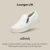 image:imageAllbirds Womens Lounger Lift SlipOn Platform Sneaker Everyday Casual ShoesNatural White  Hanami Night Twilight White Sole