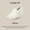 image:imageAllbirds Womens Lounger Lift SlipOn Platform Sneaker Everyday Casual ShoesStony Cream With Natural White Sole