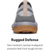 image:imageAllbirds Womens Trail Runner Breathable All Traction Hiking ShoesMedium Grey Rugged Khaki Sole