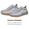 image:imageAllbirds Womens Trail Runner Breathable All Traction Hiking ShoesMedium Grey Rugged Khaki Sole