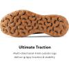 image:imageAllbirds Womens Trail Runner Breathable All Traction Hiking ShoesNatural Black Rugged Khaki Sole