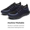 image:imageAllbirds Womens Trail Runner Breathable All Traction Hiking ShoesTrue Navy  Hazy Indigo Natural Black Sole