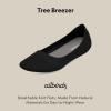 image:imageAllbirds Womens Tree Breezer Knit Ballet Flats SlipOn Everyday Round Toe Shoes Machine Washable Made with Natural MaterialsJet Black Black Sole